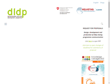 Tablet Screenshot of dldp.al